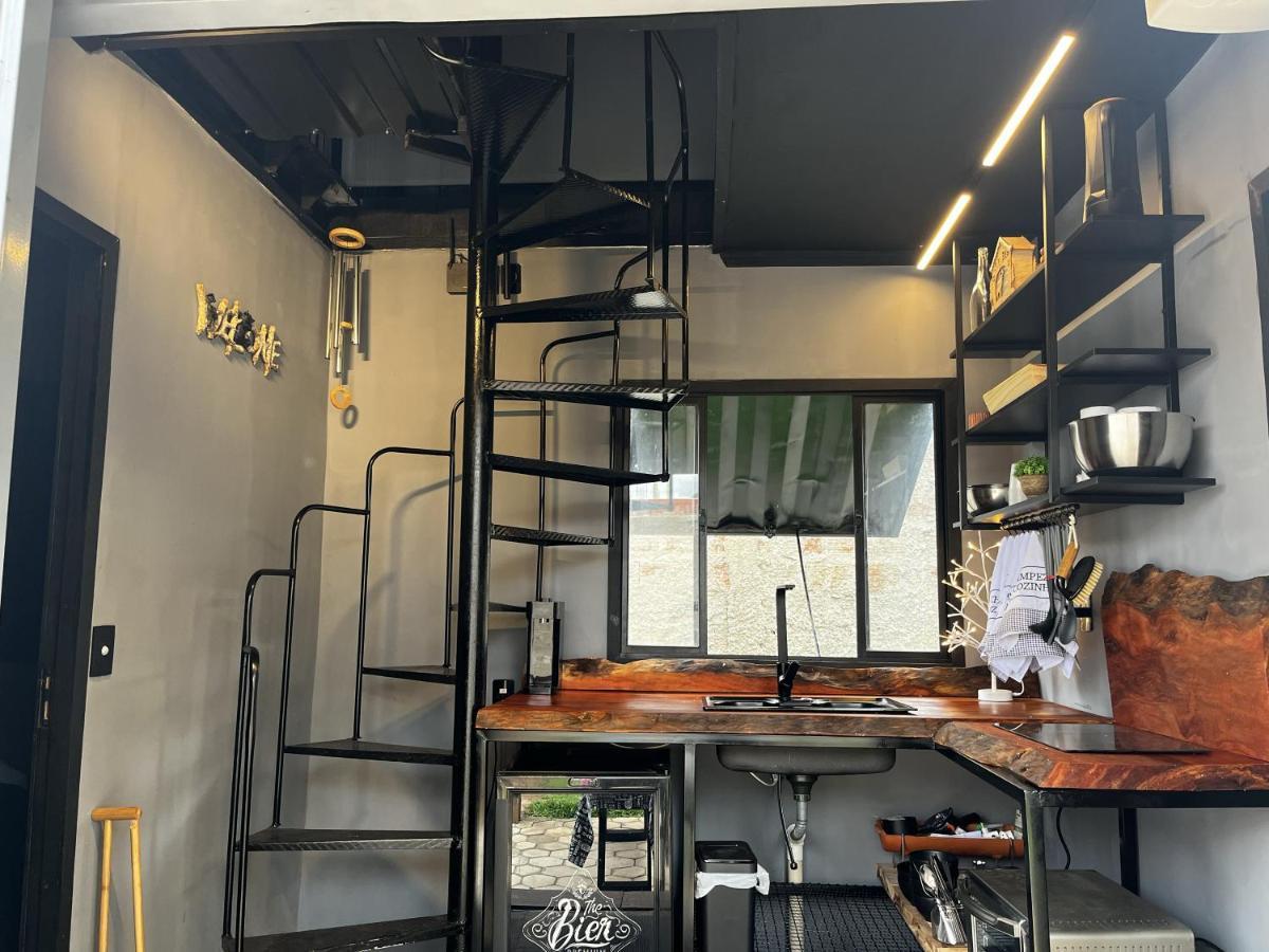 Container-Spa Quente, Projetor Cine, Lareira, Churrasqueira-20Km De Brotas Torrinha Zewnętrze zdjęcie