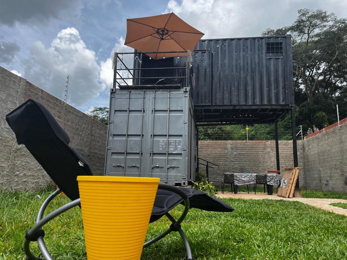 Container-Spa Quente, Projetor Cine, Lareira, Churrasqueira-20Km De Brotas Torrinha Zewnętrze zdjęcie